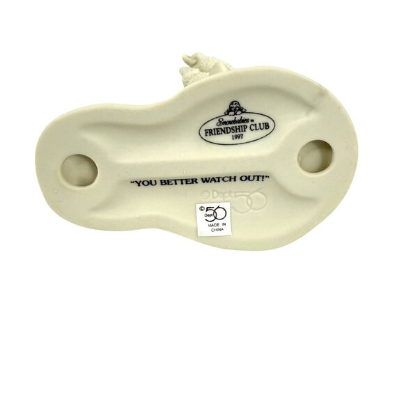 Dept 56 Snowbabies You Better Watch Out Figurine Xmas Tree Penguin Friendship - Picture 10 of 10